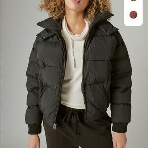 Lucky Brand Black Puffer Jacket